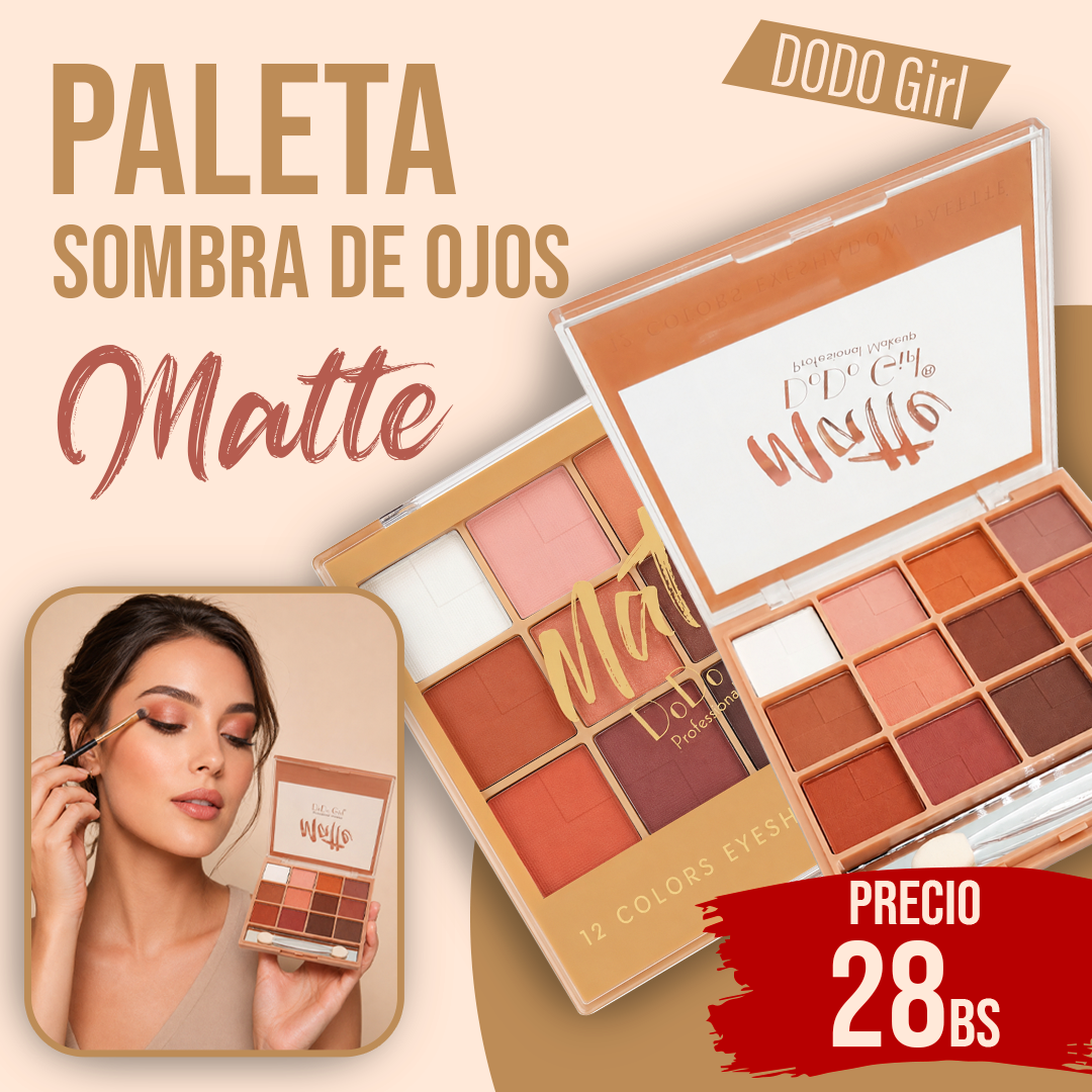 Paleta de Sombras para Ojos Matte Dodo Girl