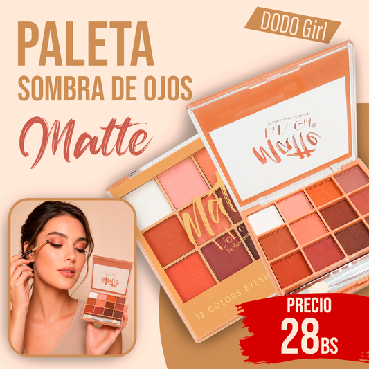 Paleta de Sombras para Ojos Matte Dodo Girl