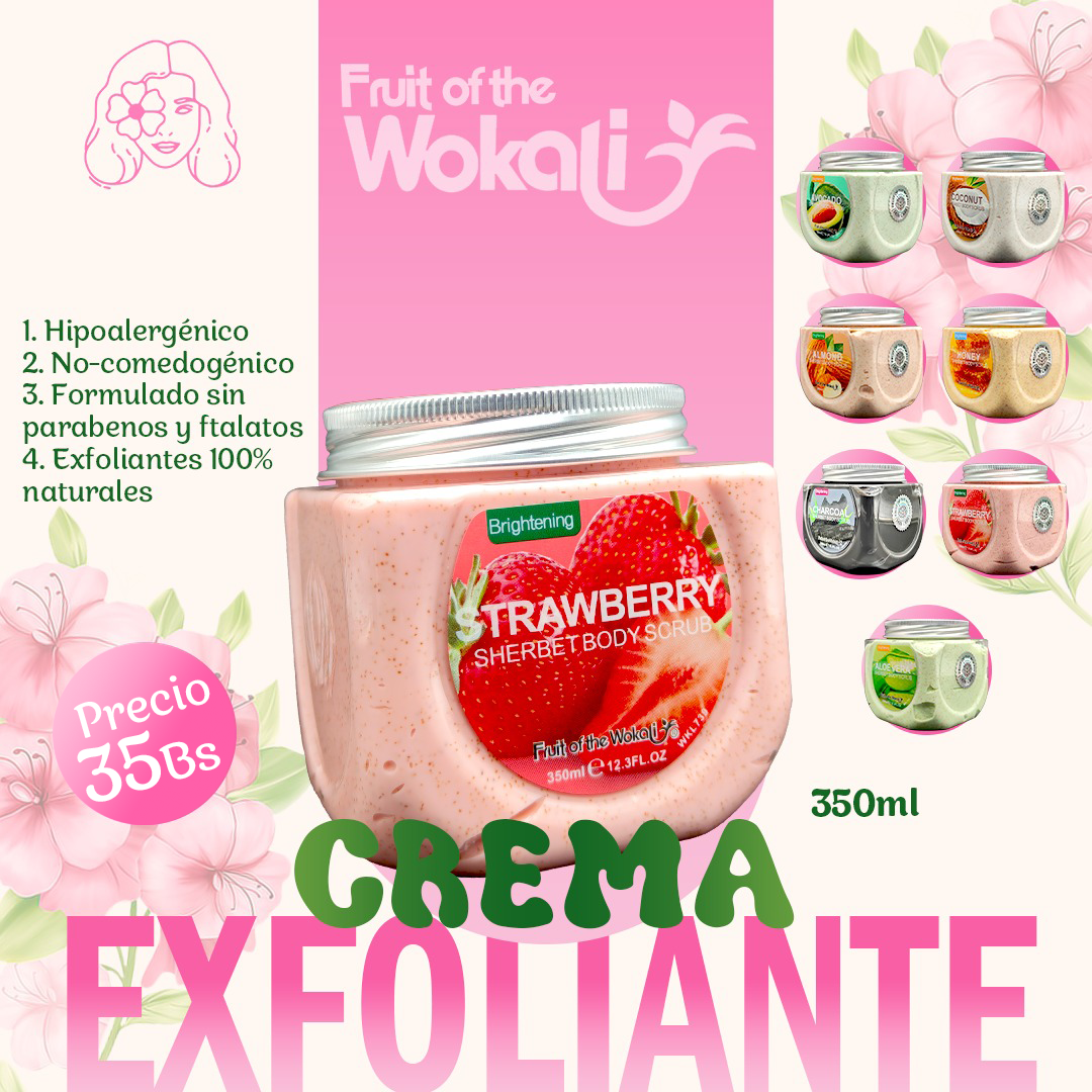 Crema Exfoliante Sherber Body Scrub 350ml