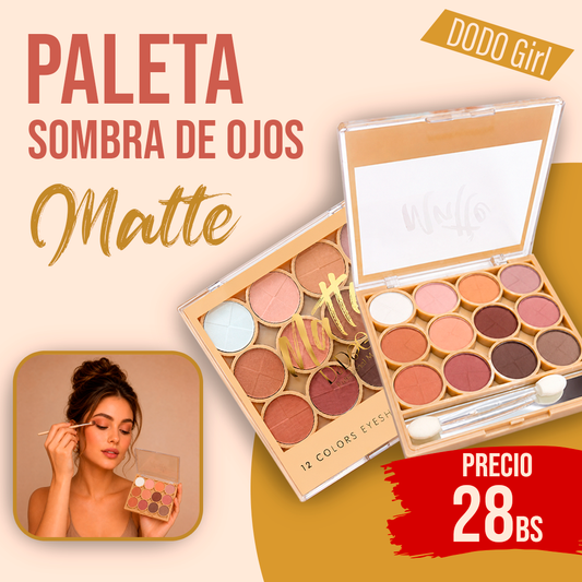 Paleta de Sombras para Ojos Matte Dodo Girl