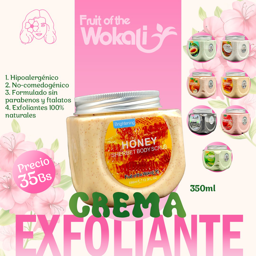 Crema Exfoliante Sherber Body Scrub 350ml