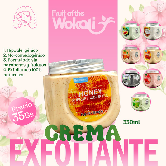 Crema Exfoliante Sherber Body Scrub 350ml