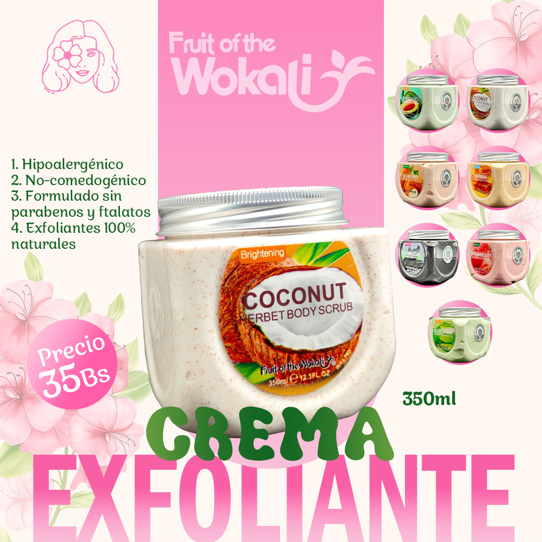 Crema Exfoliante Sherber Body Scrub 350ml
