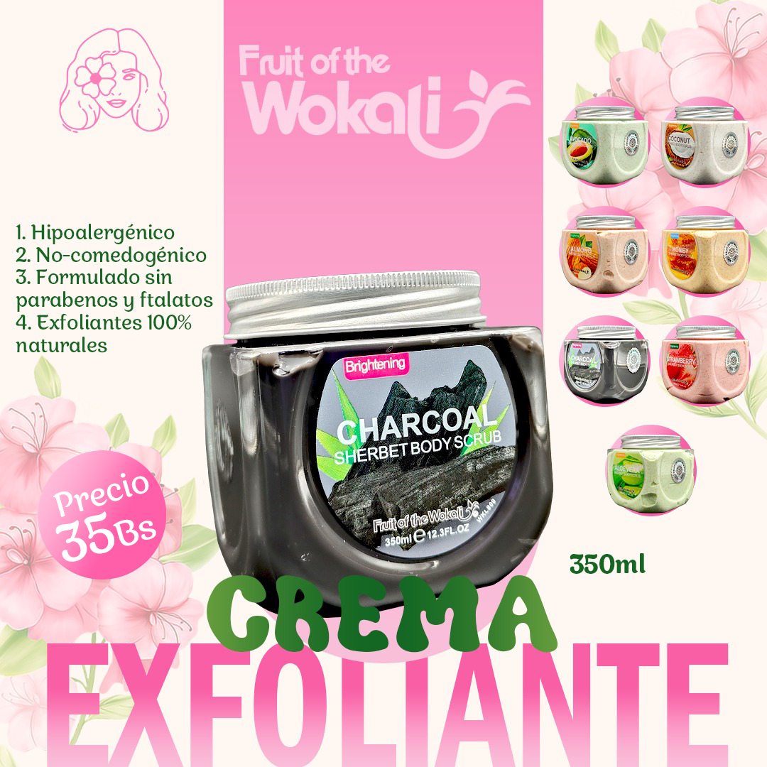 Crema Exfoliante Sherber Body Scrub 350ml