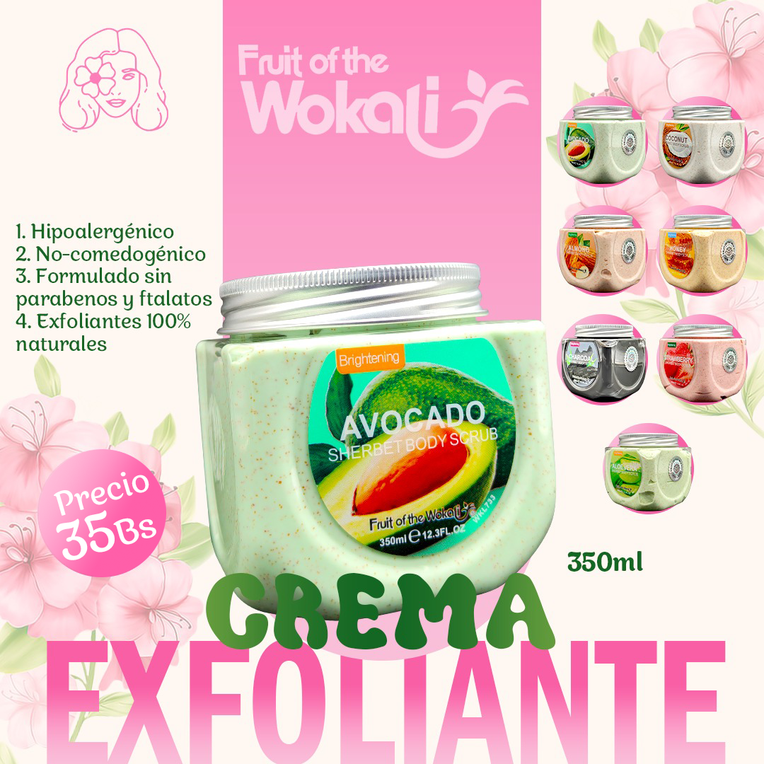 Crema Exfoliante Sherber Body Scrub 350ml
