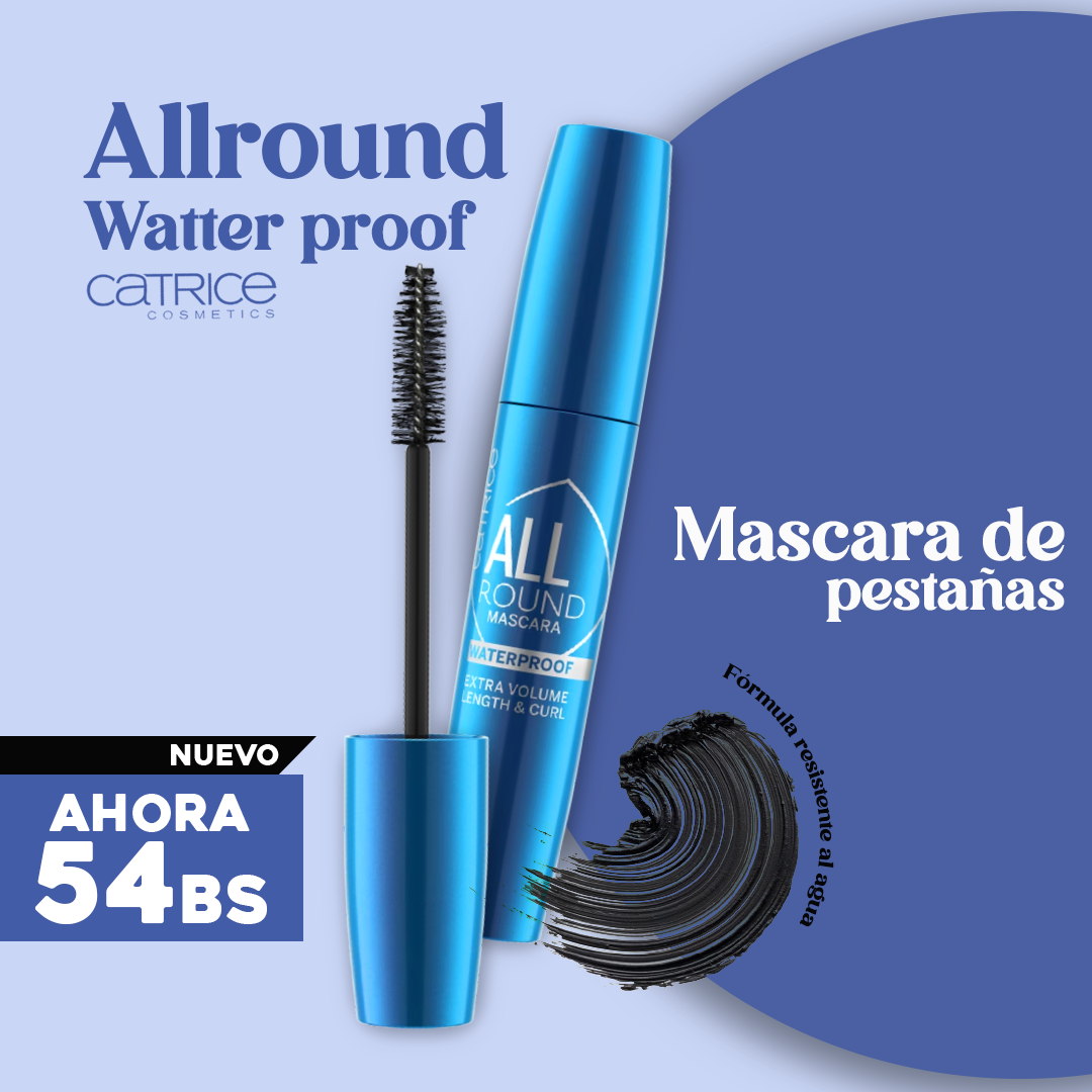 Mascara de Pestañas Allround Watter Proof Catrice