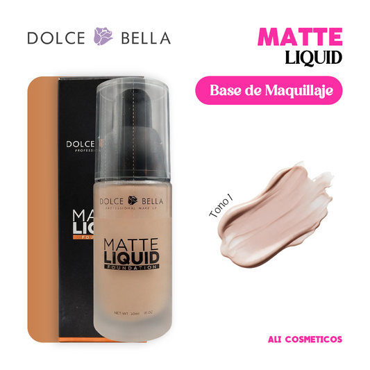 Base de Maquillaje Matte Liquid Dolce Bella