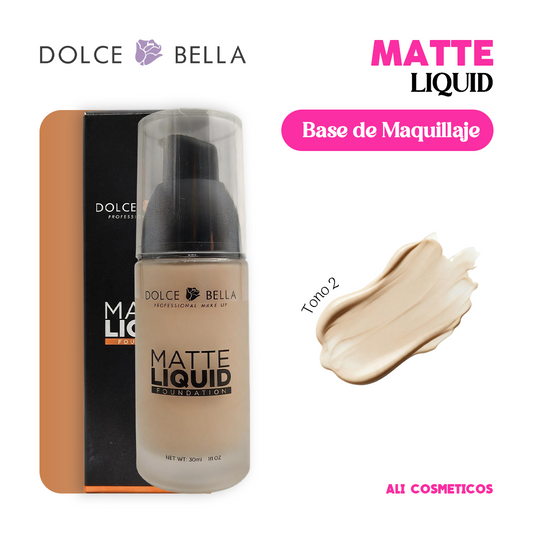 Base de Maquillaje Matte Liquid Dolce Bella