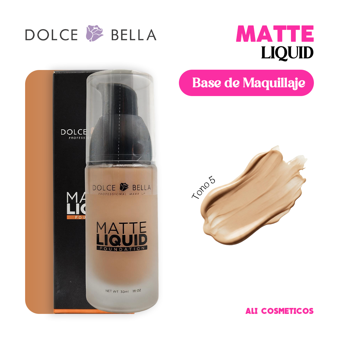 Base de Maquillaje Matte Liquid Dolce Bella