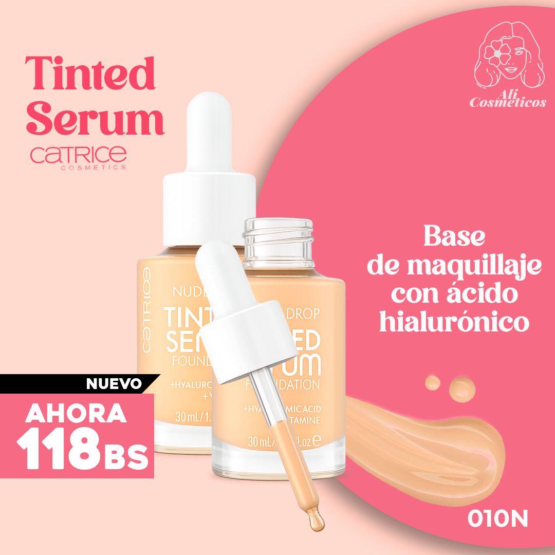 Base de Maquillaje con Acido Hialuronico Tinted Serum Catrice