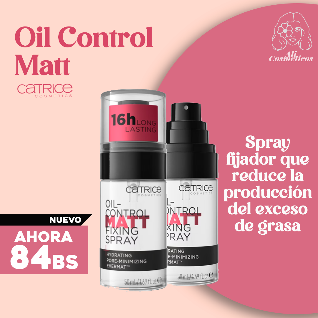 Spray Fijador Oil Control Matt Catrice