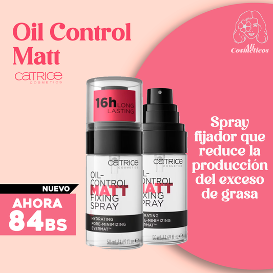 Spray Fijador Oil Control Matt Catrice