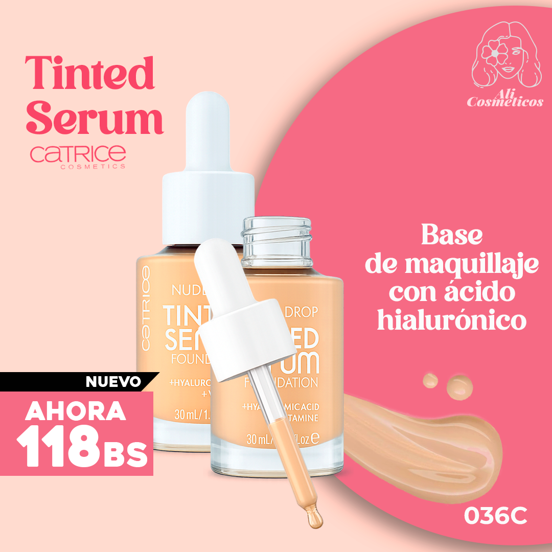 Base de Maquillaje con Acido Hialuronico Tinted Serum Catrice