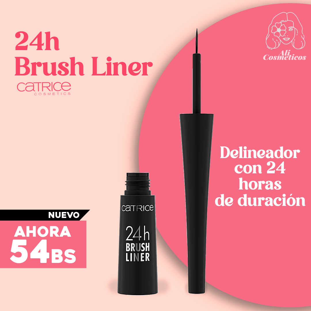 Delineador 24H Brush Liner Catrice