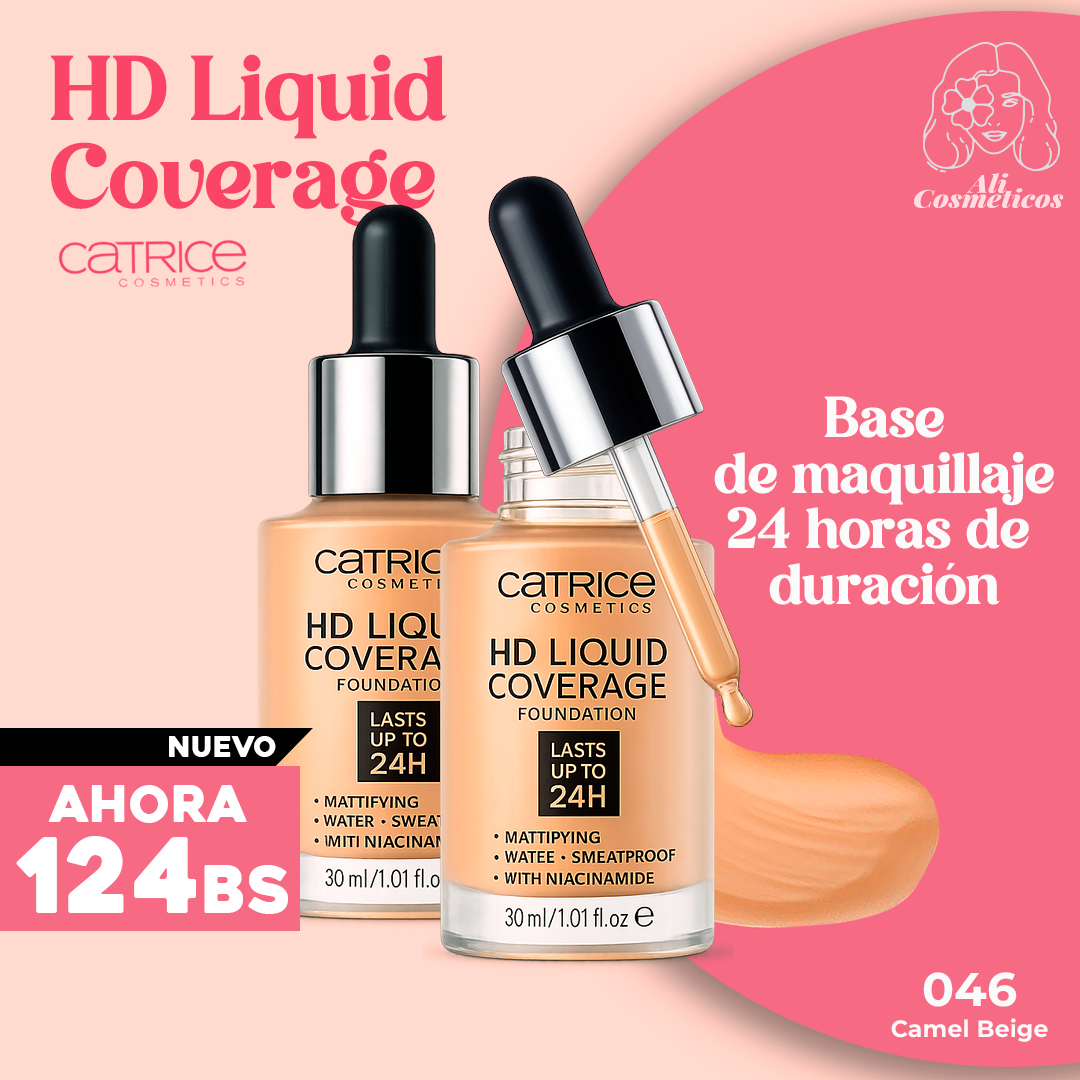 Base de Maquillaje HD Liquid Coverage Catrice