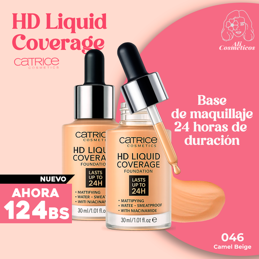 Base de Maquillaje HD Liquid Coverage Catrice