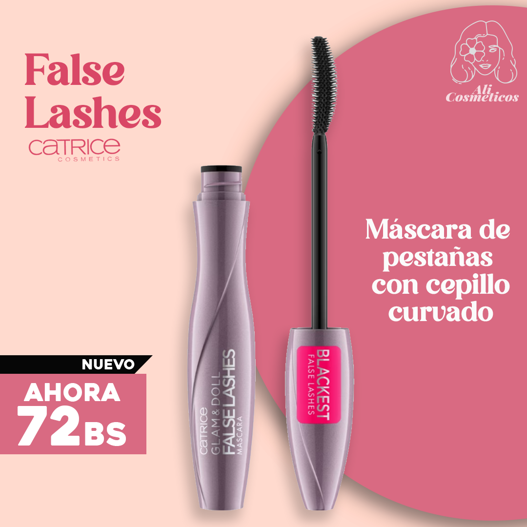 Mascara de Pestañas False Lashes Cepillo Curvado Catrice