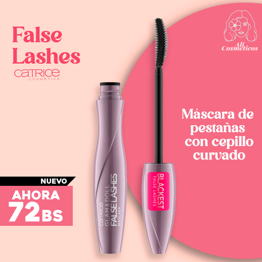Mascara de Pestañas False Lashes Cepillo Curvado Catrice