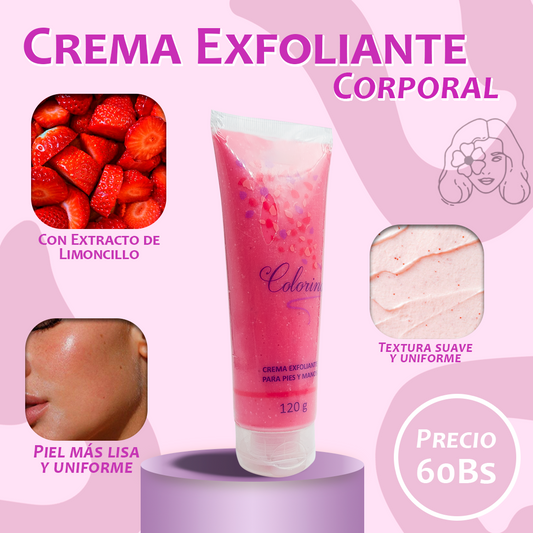 Crema Exfoliante Colorina