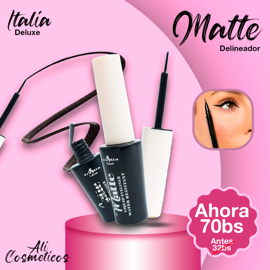 Delineador Liquido Matte Italia Deluxe