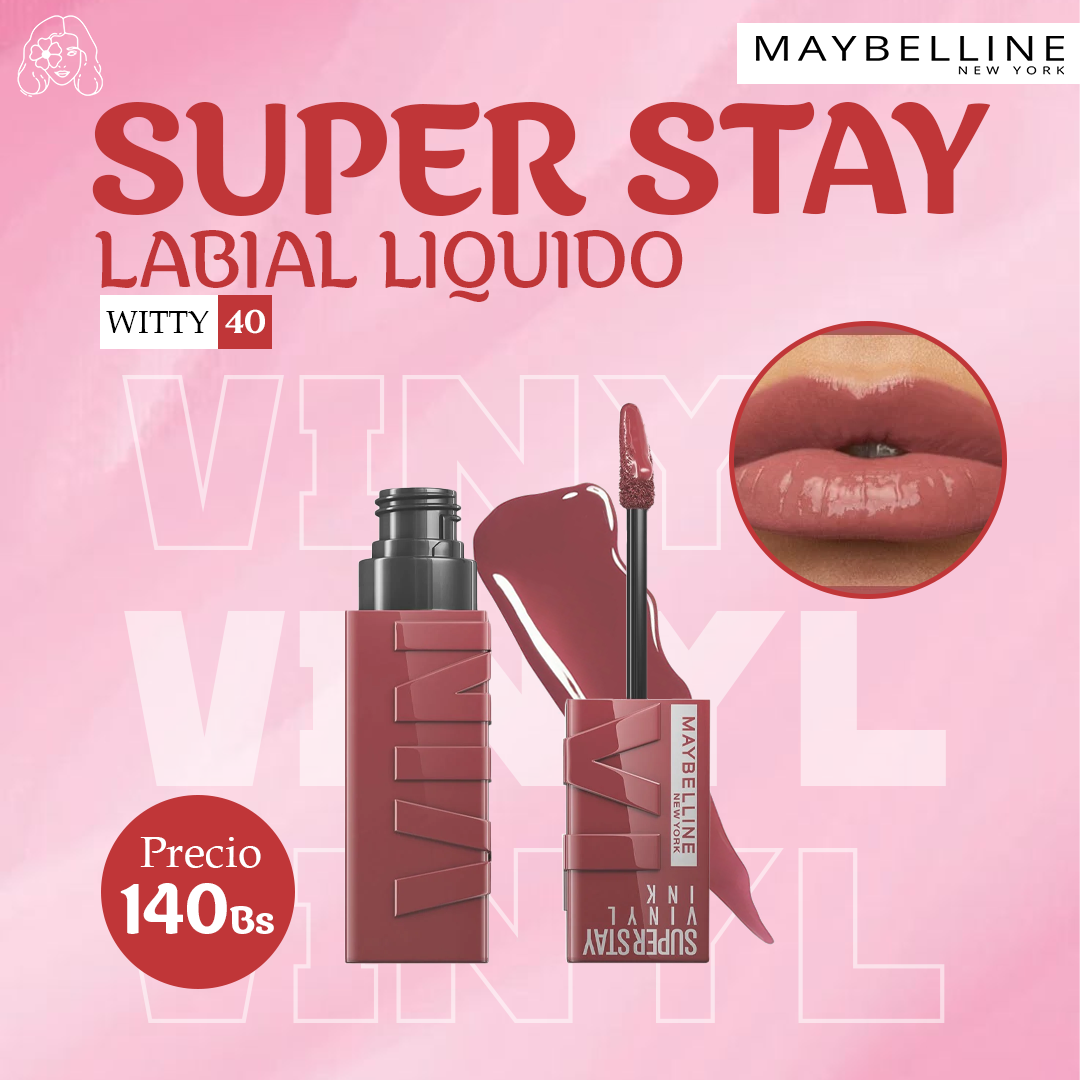 Labial Liquido Super Stay Vinyl Maybelline