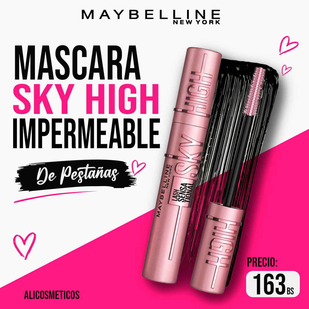 Mascara para Pestañas Sky High Maybelline