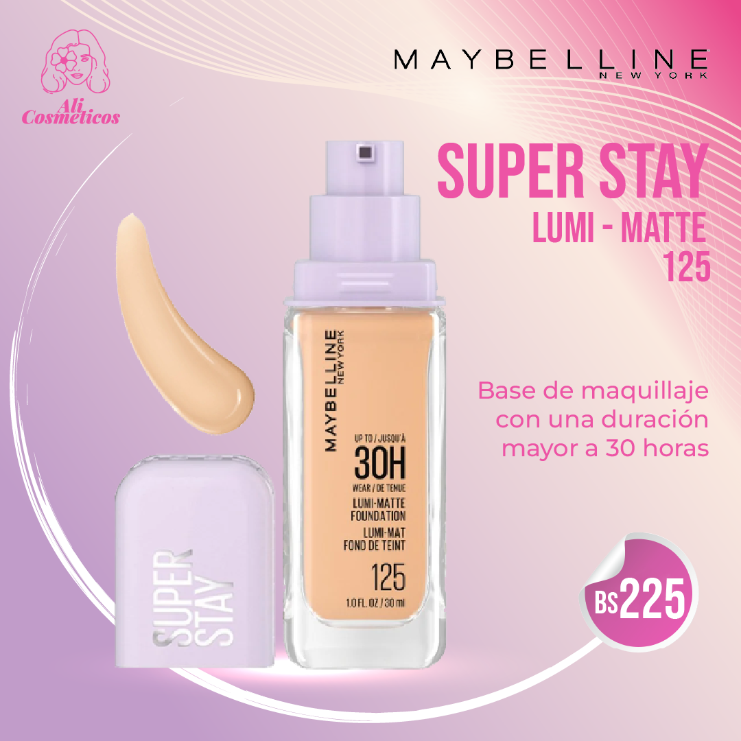 Base de Maquillaje Super Stay Lumi-Matte Maybelline