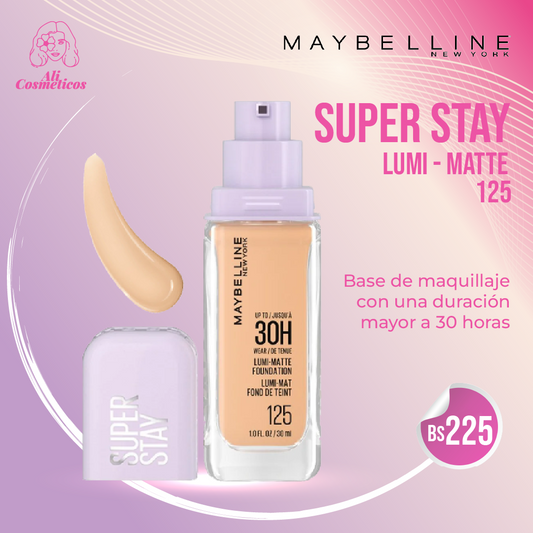 Base de Maquillaje Super Stay Lumi-Matte Maybelline