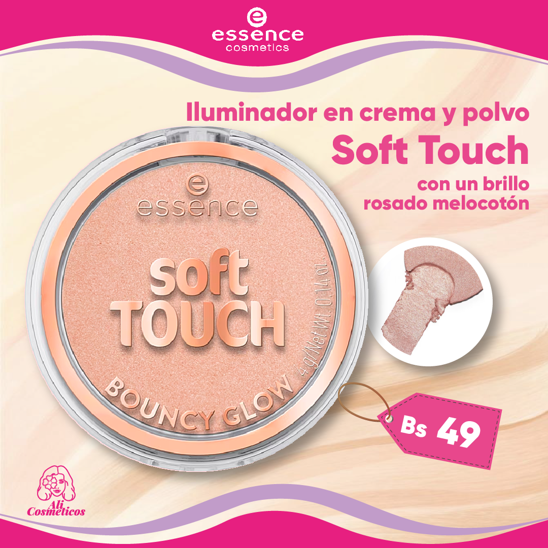 Iluminador en Crema y Polvo Soft Touch Essence