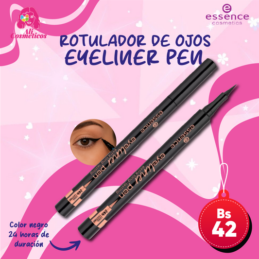 Delineador Liquido Eyeliner Pen Essence