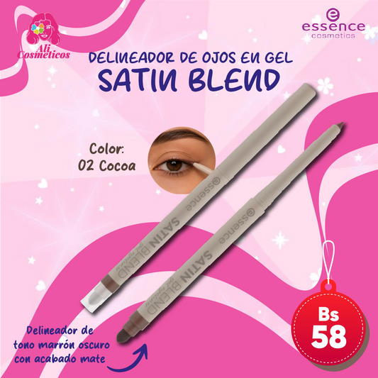 Delineador de Ojos en Gel Satin Blend Essence