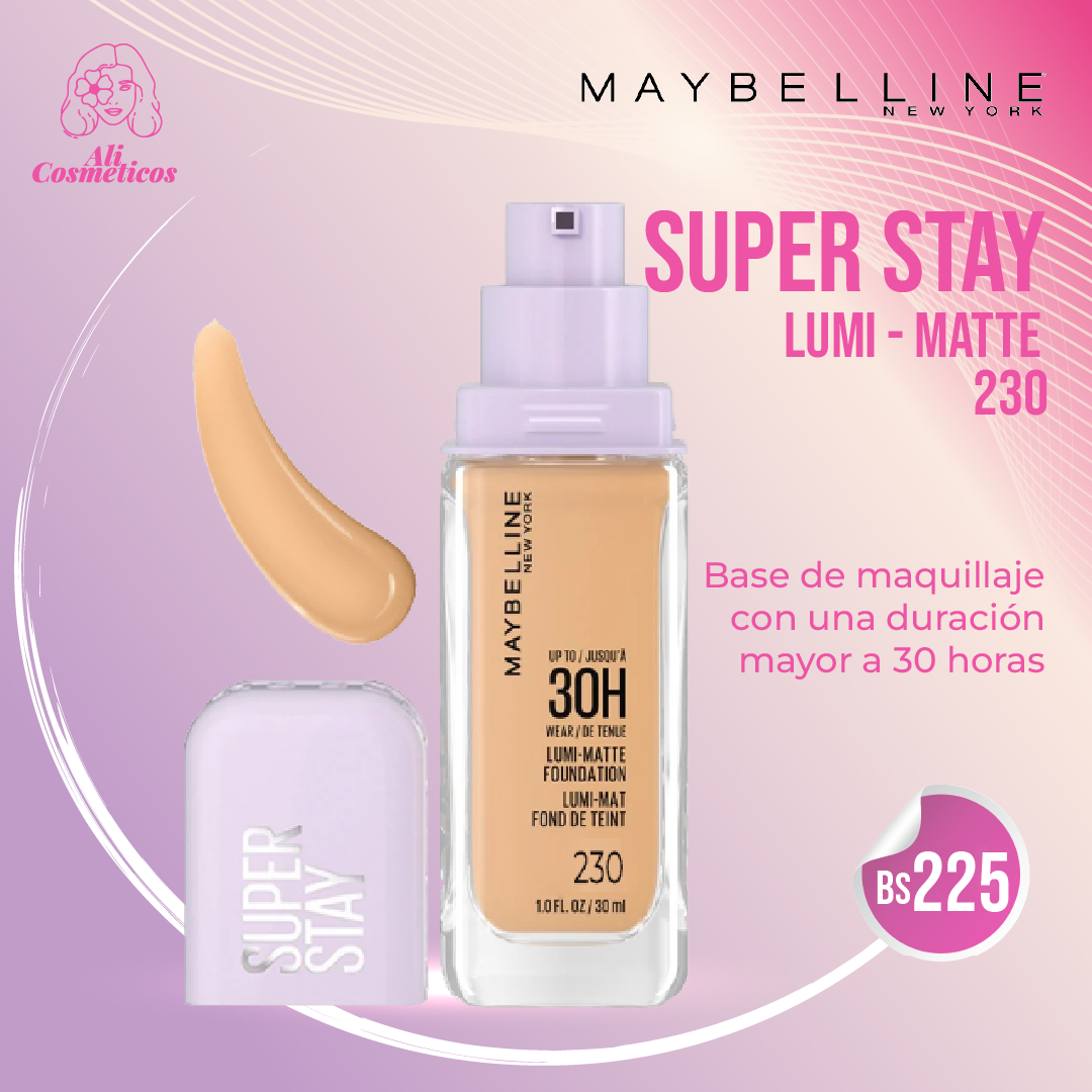 Base de Maquillaje Super Stay Lumi-Matte Maybelline
