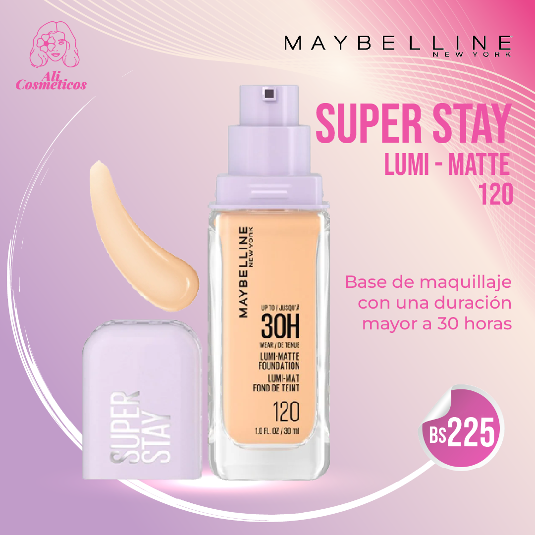 Base de Maquillaje Super Stay Lumi-Matte Maybelline