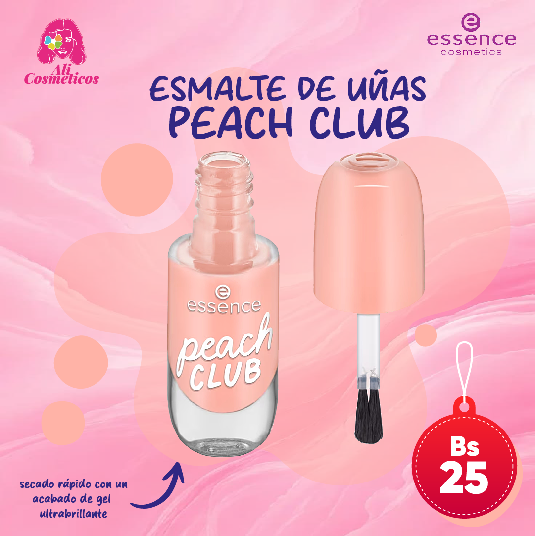Esmalte para Uñas Peach Club Essence