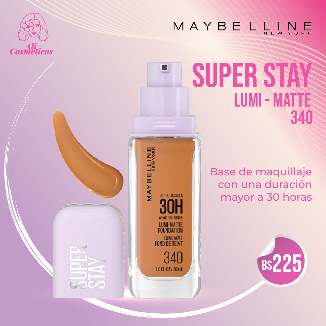 Base de Maquillaje Super Stay Lumi-Matte Maybelline