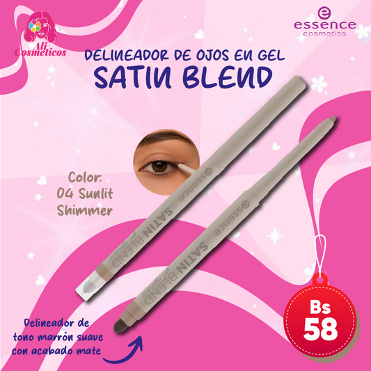 Delineador de Ojos en Gel Satin Blend Essence