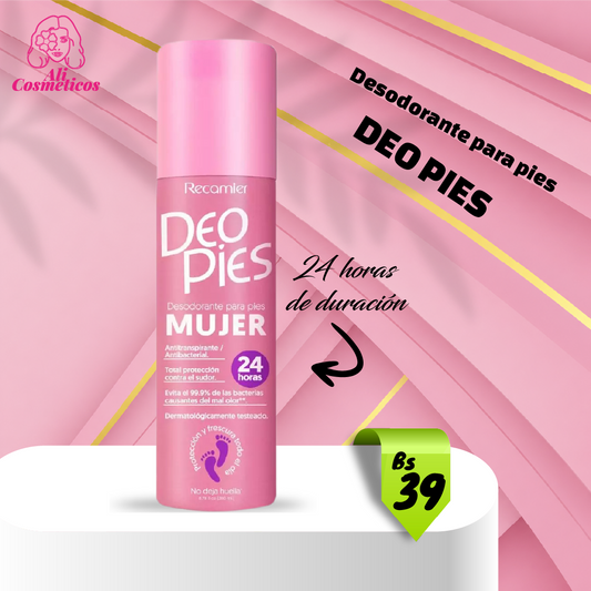 Desodorante para Pies para mujer Recamier