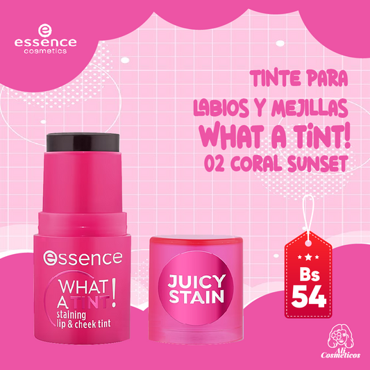 Tinte para Labios y Mejillas What A Tint! Juicy Stain Essence
