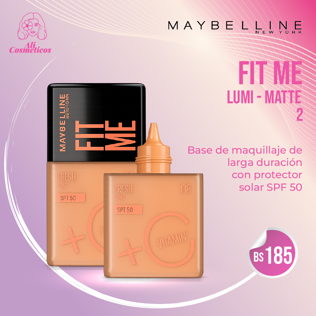 Base de Maquillaje Fit Me Fresh tint Maybelline