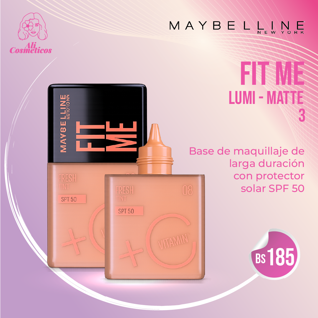 Base de Maquillaje Fit Me Fresh tint Maybelline