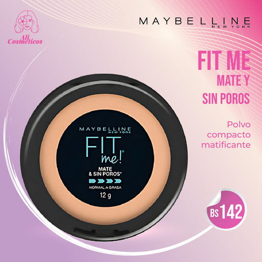 Polvo Compacto Matificante Fit Me Maybelline