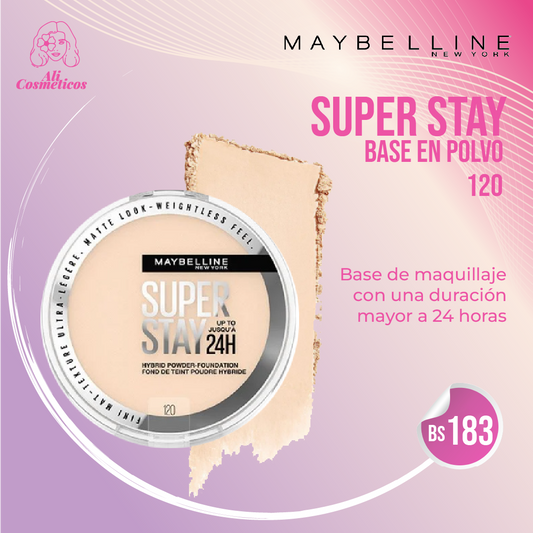 Base de Maquillaje en Polvo Super Stay 24h Maybelline