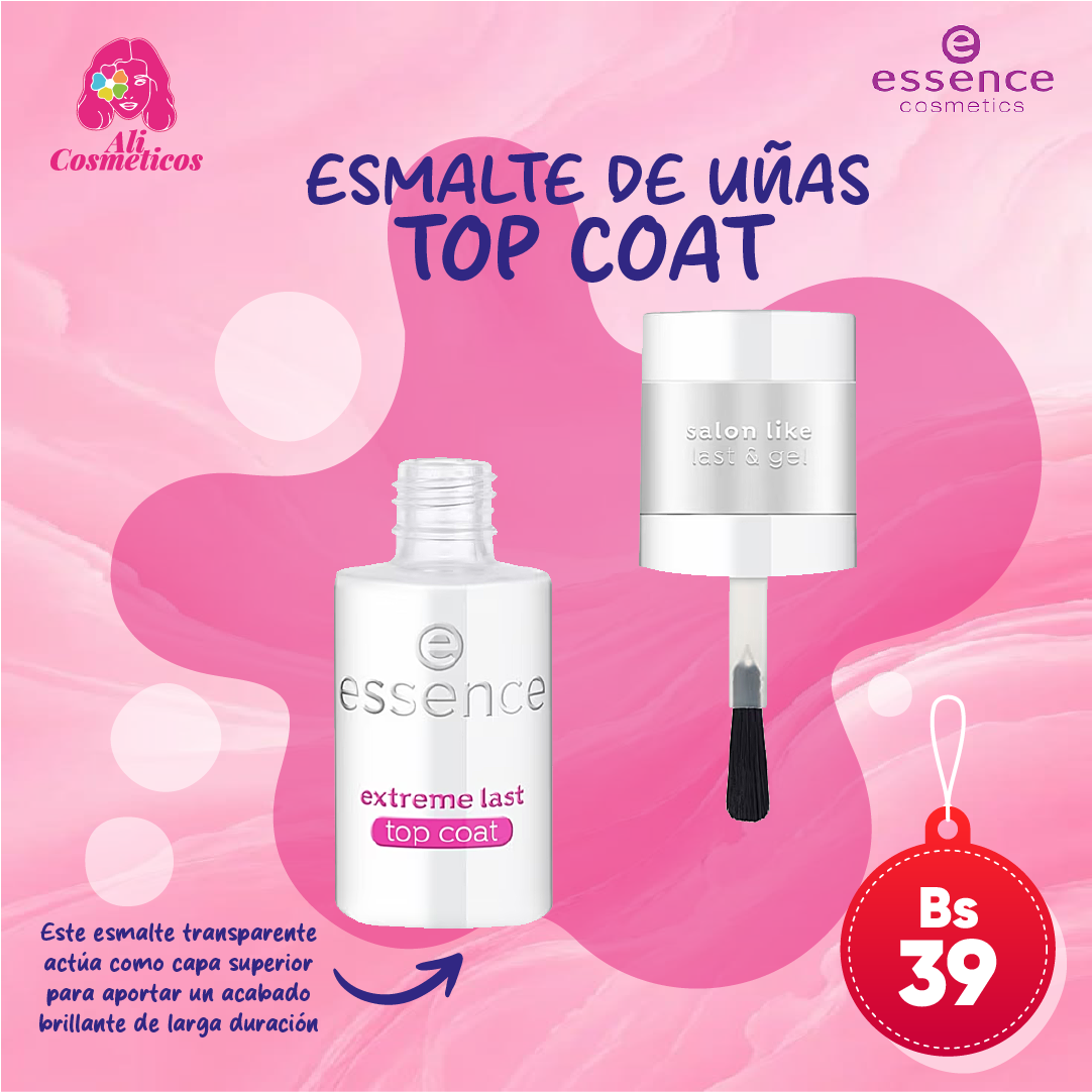 Esmalte para Uñas Top Coat Essence