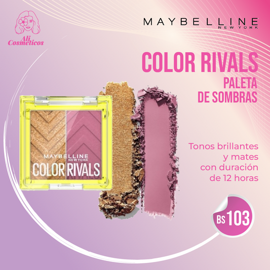Paleta de Sombras para Ojos Color Rivals Maybelline