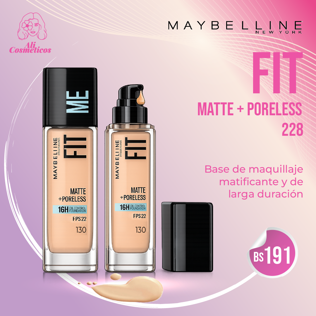 Base de Maquillaje Matificante Fit Me Maybelline