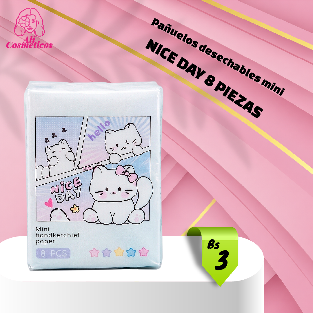 Pañuelos Desechables Mini Nice Day