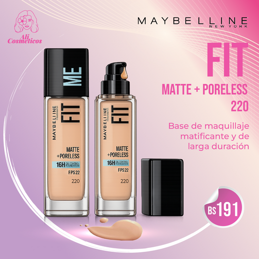 Base de Maquillaje Matificante Fit Me Maybelline