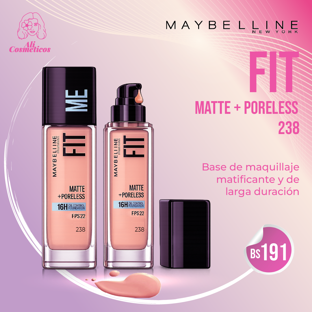 Base de Maquillaje Matificante Fit Me Maybelline