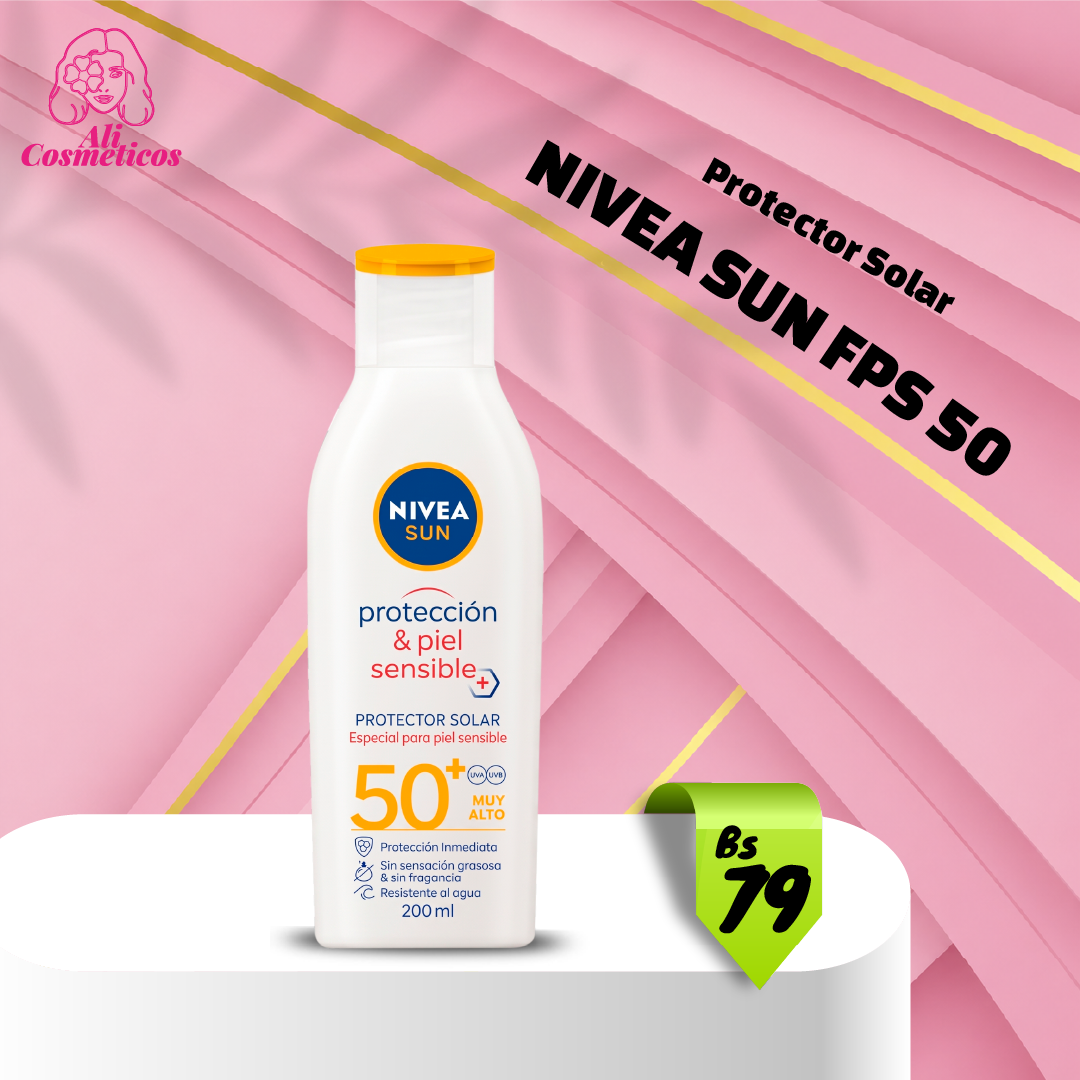 Protector Solar Nivea Sun FPS 50