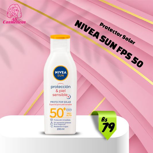Protector Solar Nivea Sun FPS 50